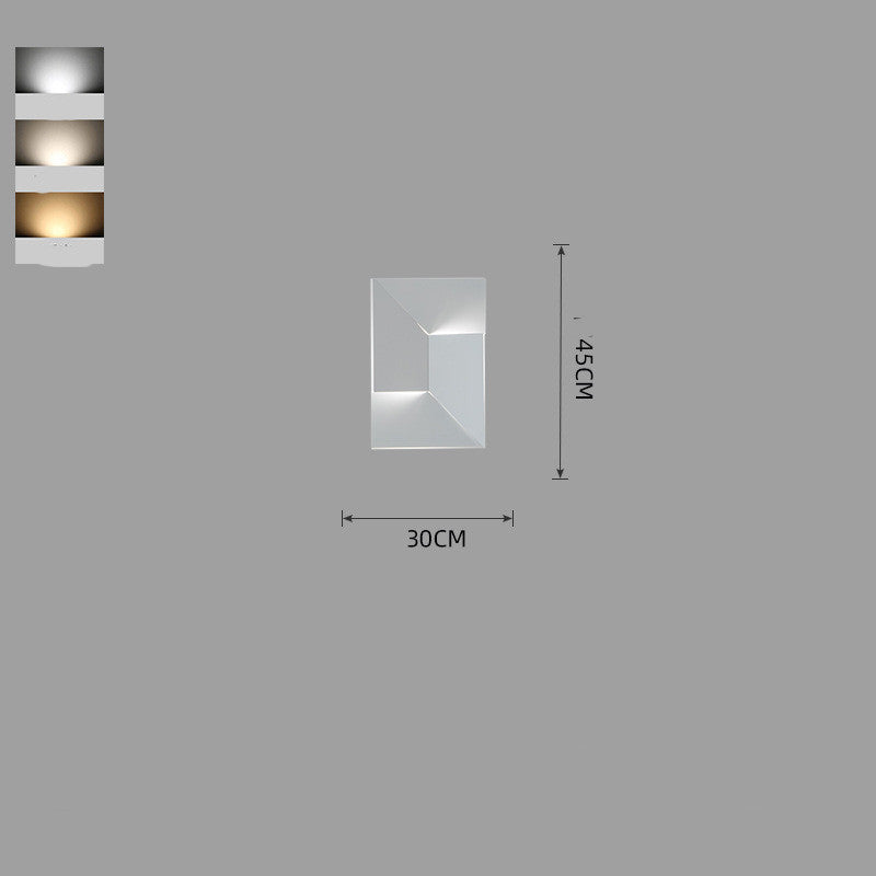 Creative Nordic Wall Lamp - Artistic Living Room Background Light