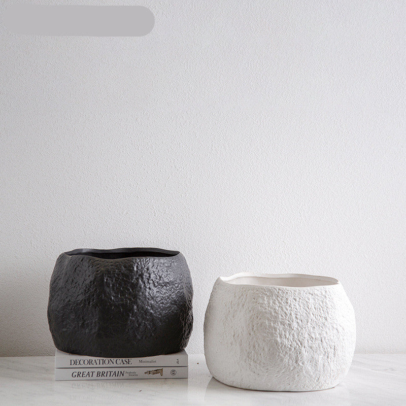 Nordic Minimalist Ceramic Vase - Modern Home Decor Accent