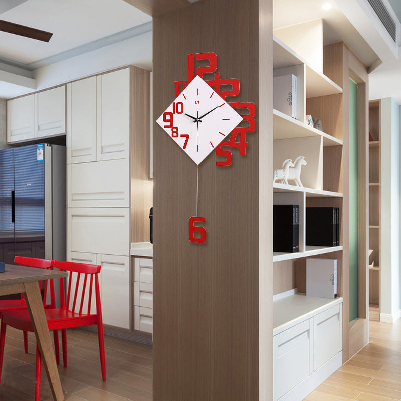 Personalized Wooden Wall Clock – Modern Quartz Decor