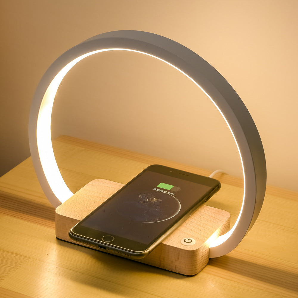 Multifunctional LED Table Lamp with Adjustable Brightness and USB Charging