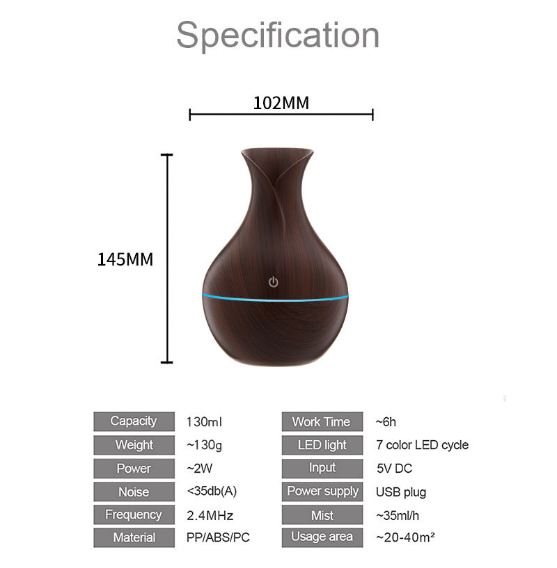 Aromatherapy Vase Humidifier