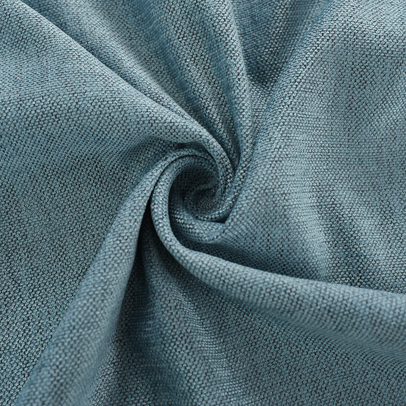 Simple Solid Chenille High Shading Curtains for Living Room and Bedroom