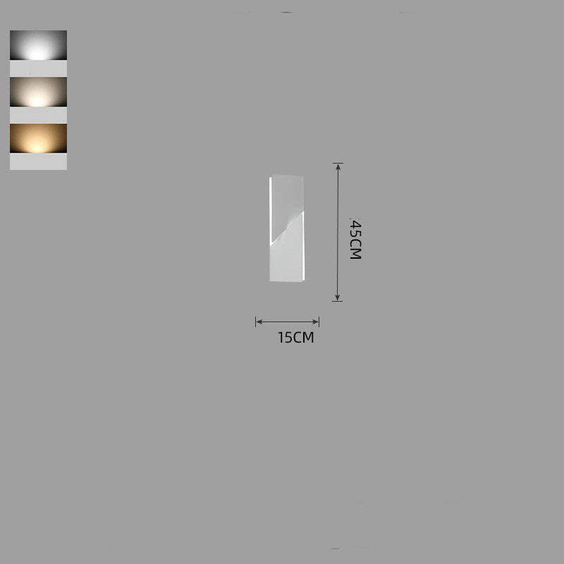 Creative Nordic Wall Lamp - Artistic Living Room Background Light