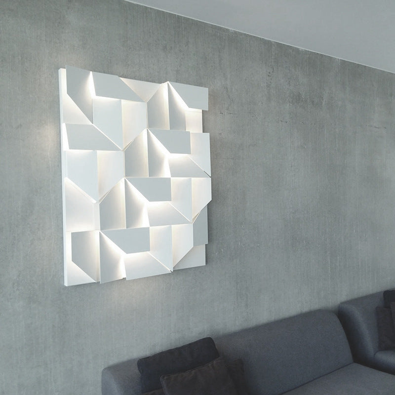 Creative Nordic Wall Lamp - Artistic Living Room Background Light