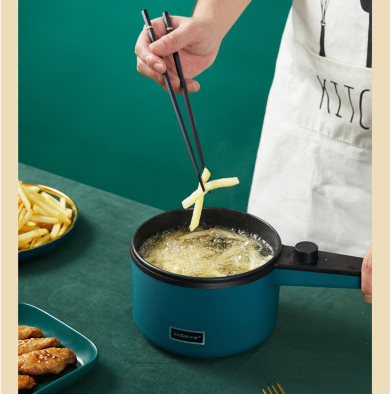Mini Kitchen Electric Pot – 1.2L Non-Stick Multifunctional Cooker | Smart Noodle, Soup, Steamer & Hot Pot