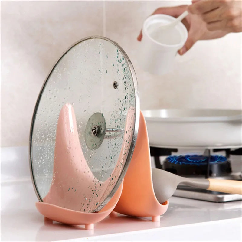 Multifunction Kitchen Utensil Holder - Pot, Pan, and Lid Rack