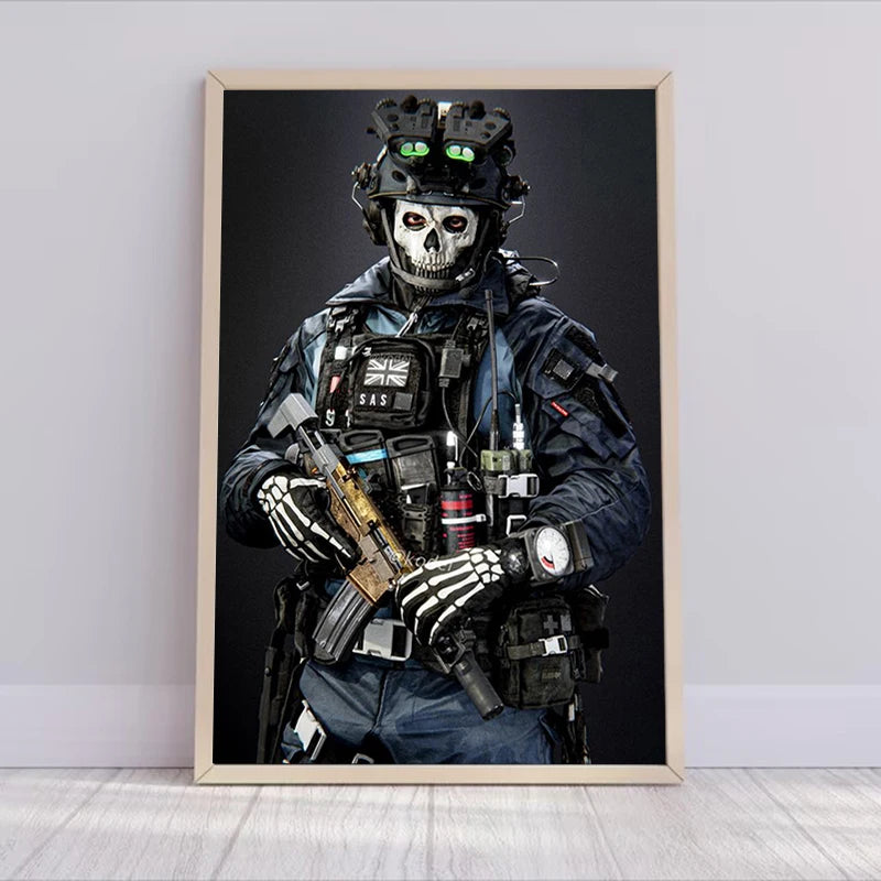 Call of Duty Wall Art Posters - Gaming Room Decor