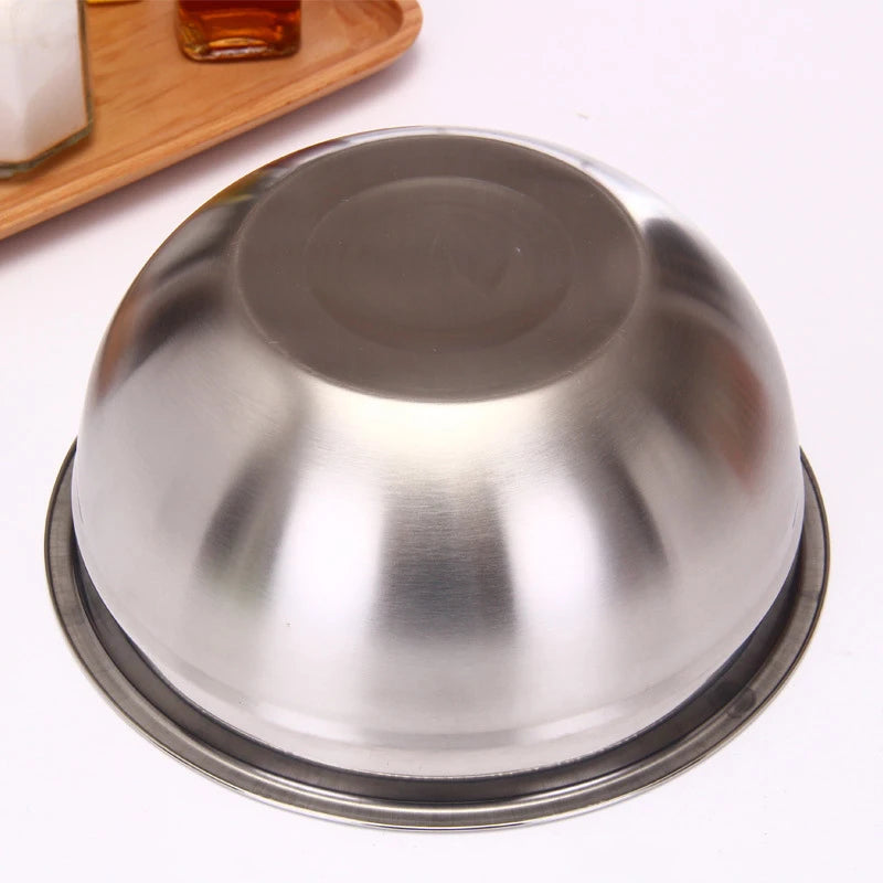 Stainless Steel Mixing Bowl Set (7-Piece) - Fruit, Salad, and Storage Bowls