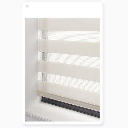 Soft Gauze Electric Zebra Roll-Up Curtain