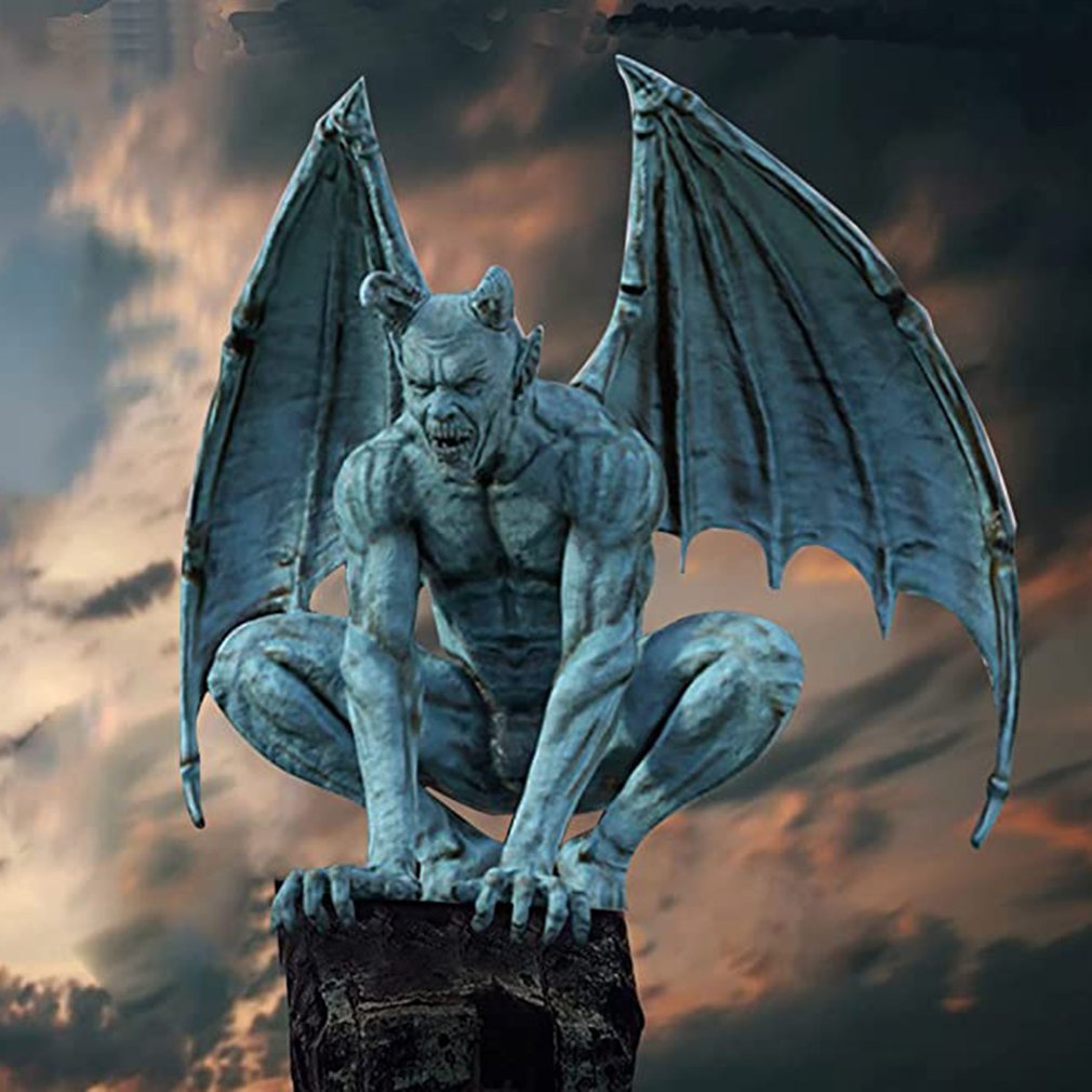 Retro Gargoyle Resin Statue