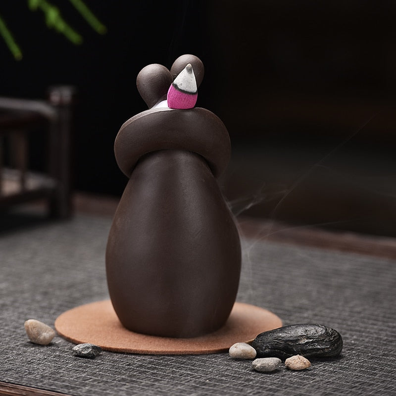 Smoke Waterfall Back flow Incense Burner