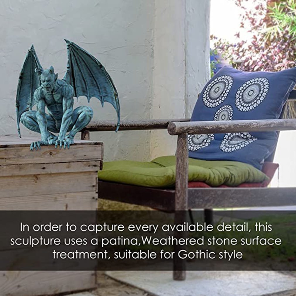Retro Gargoyle Resin Statue