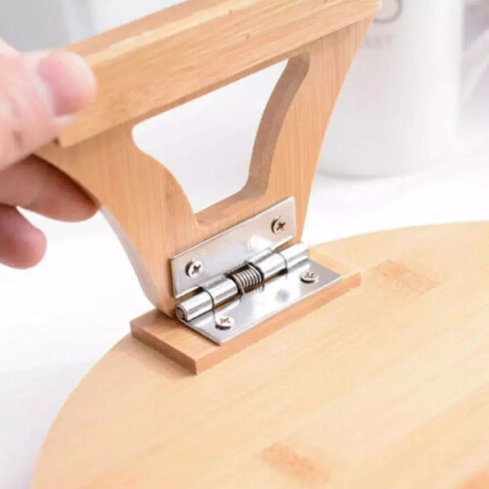 Sofa Tray Tables Woodgrain Sofa Armrest Clip-On Round Tray Foldable For Drinks Cup Bowl Phone Wooden Dessert Tea Holder 10Inches