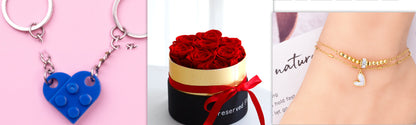 Eternal Preserved Roses in Gift Box - Real Romantic Roses for Valentine's Day, Anniversaries, and Special Occasions