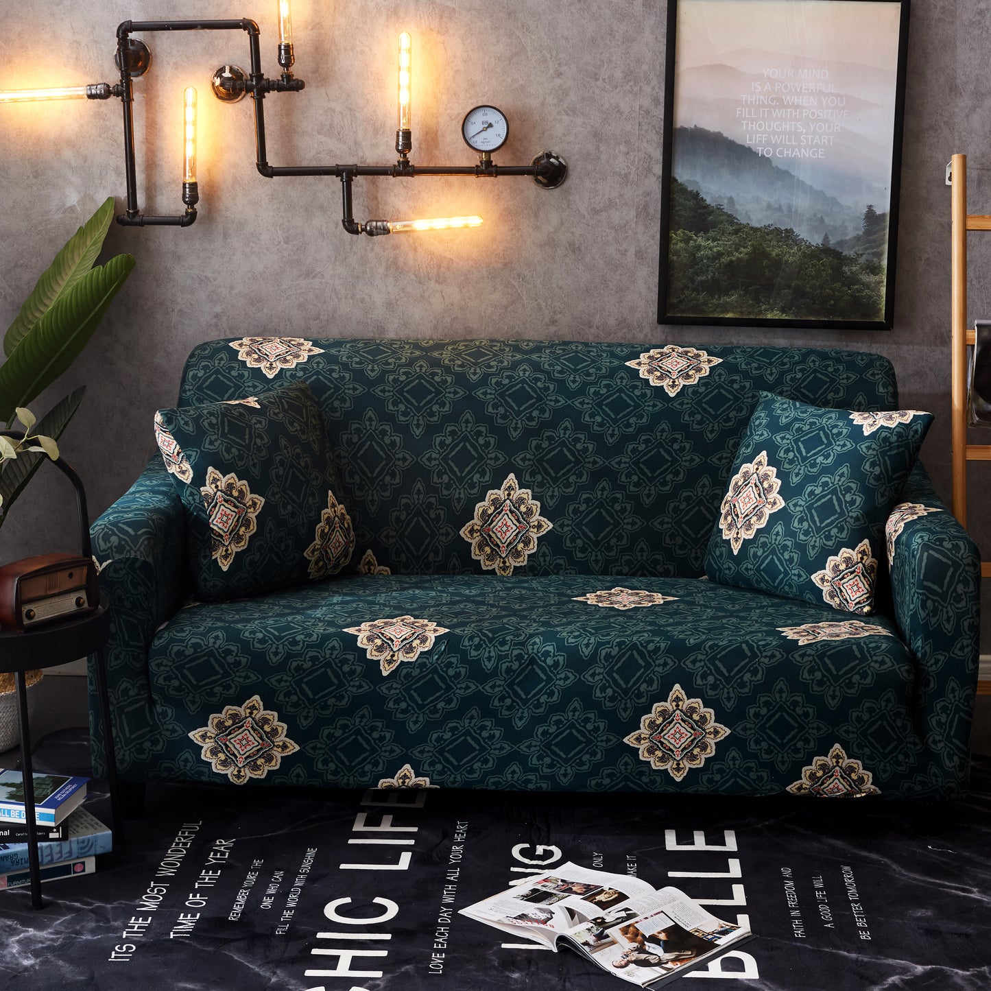 Elastic Sofa Cover - Stretchable and Protective