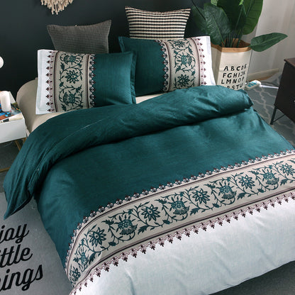 Simple Plain Bedding Set for Minimalist Style