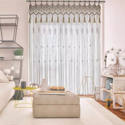 Bohemian Hand-Woven Tapestry Curtain - Decorative Room Partition