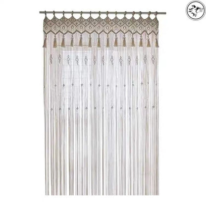 Bohemian Hand-Woven Tapestry Curtain - Decorative Room Partition