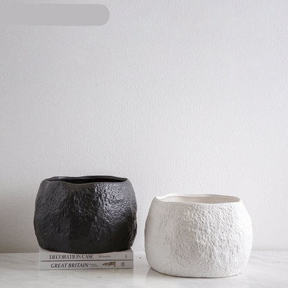 Nordic Minimalist Ceramic Vase - Modern Home Decor Accent