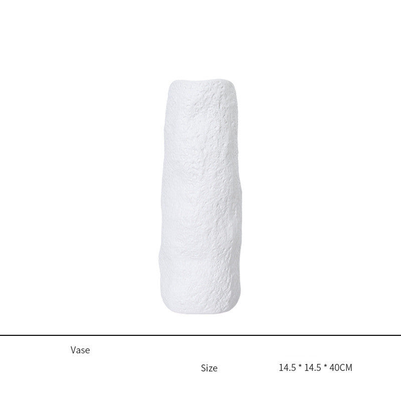 Nordic Minimalist Ceramic Vase - Modern Home Decor Accent