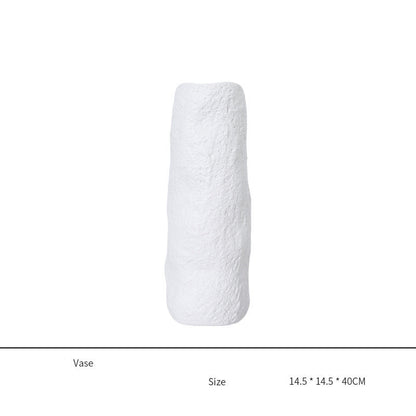 Nordic Minimalist Ceramic Vase - Modern Home Decor Accent