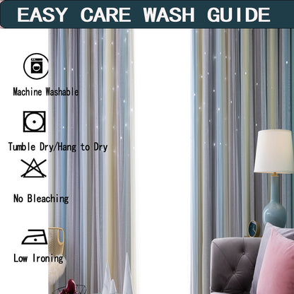 Easy Installation Bedroom Curtains