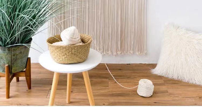 Bohemian Hand Woven Hoop Door Curtain