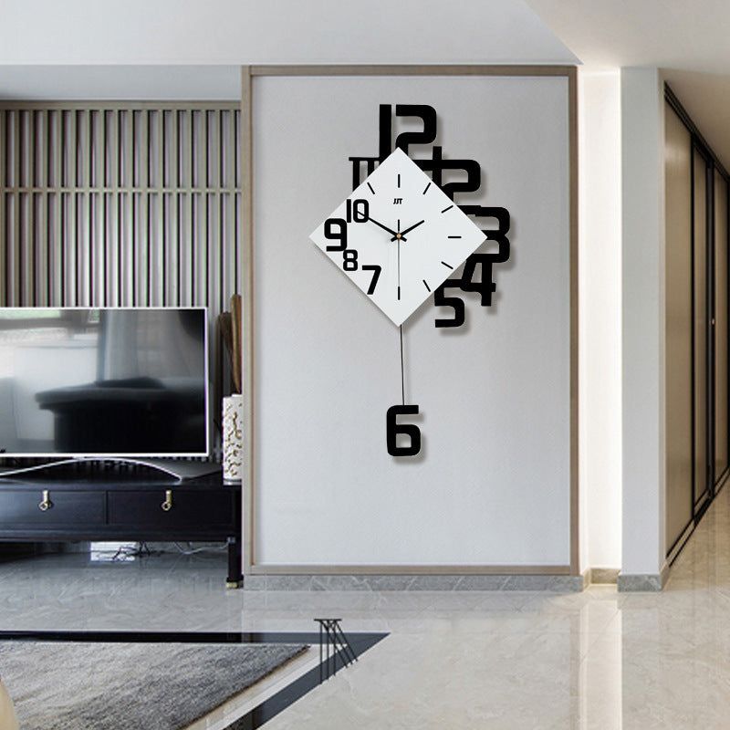 Personalized Wooden Wall Clock – Modern Quartz Decor