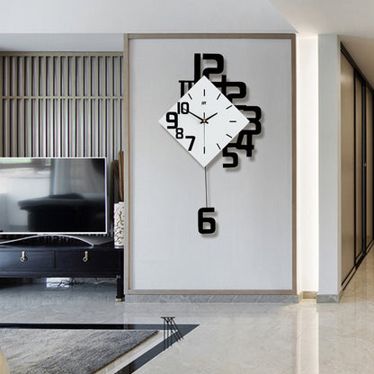 Personalized Wooden Wall Clock – Modern Quartz Decor