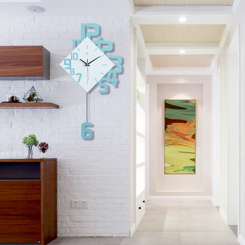 Personalized Wooden Wall Clock – Modern Quartz Decor