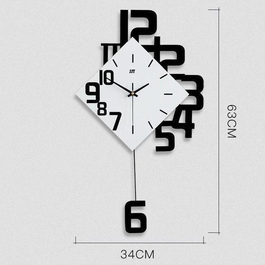 Personalized Wooden Wall Clock – Modern Quartz Decor