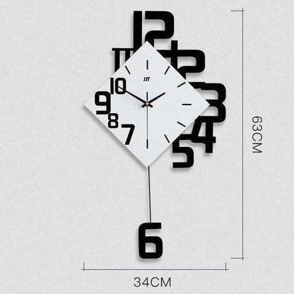 Personalized Wooden Wall Clock – Modern Quartz Decor