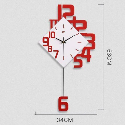 Personalized Wooden Wall Clock – Modern Quartz Decor