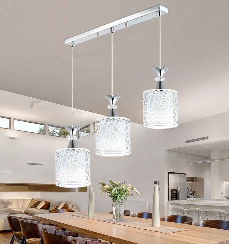 Modern Nordic Dining Room Chandelier - Minimalist Single Head Light Fixture
