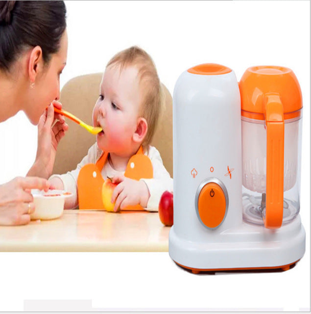 Multi-Function Baby Food Processor & Milk Warmer | Smart Baby Food Maker with Steamer, Blender & Ice Crusher