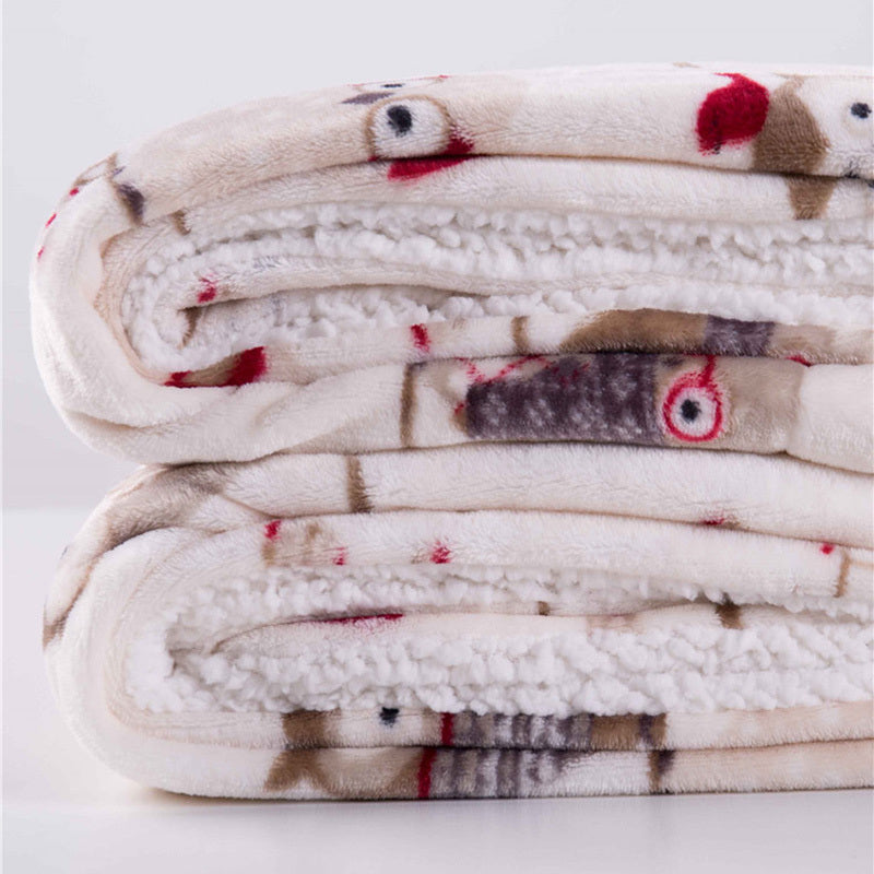 Lambskin Blanket - Soft and Warm Leg Blanket