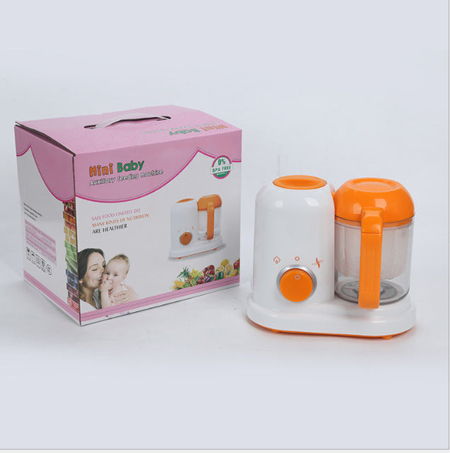Multi-Function Baby Food Processor & Milk Warmer | Smart Baby Food Maker with Steamer, Blender & Ice Crusher