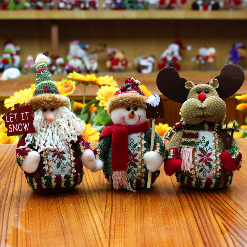 Festive Christmas Snowman Decoration – Holiday Snowman Ornament for Home Décor