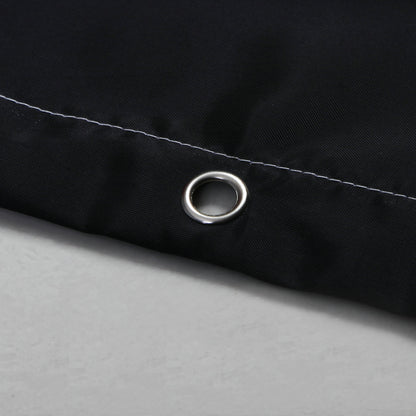 Waterproof Spring Spun Polyester Shower Curtain