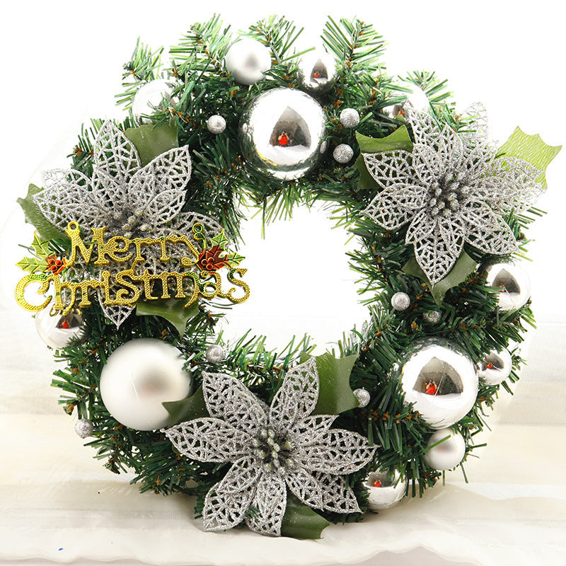 Christmas Wreath for Home & Garden Decor - Holiday Door Decoration for Mall and Home Entrance