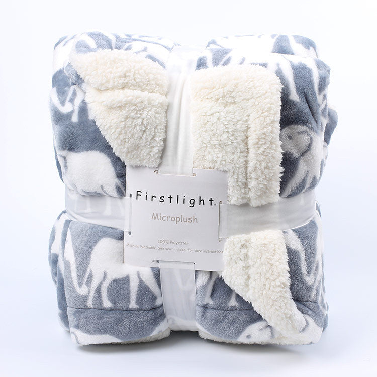 Lambskin Blanket - Soft and Warm Leg Blanket