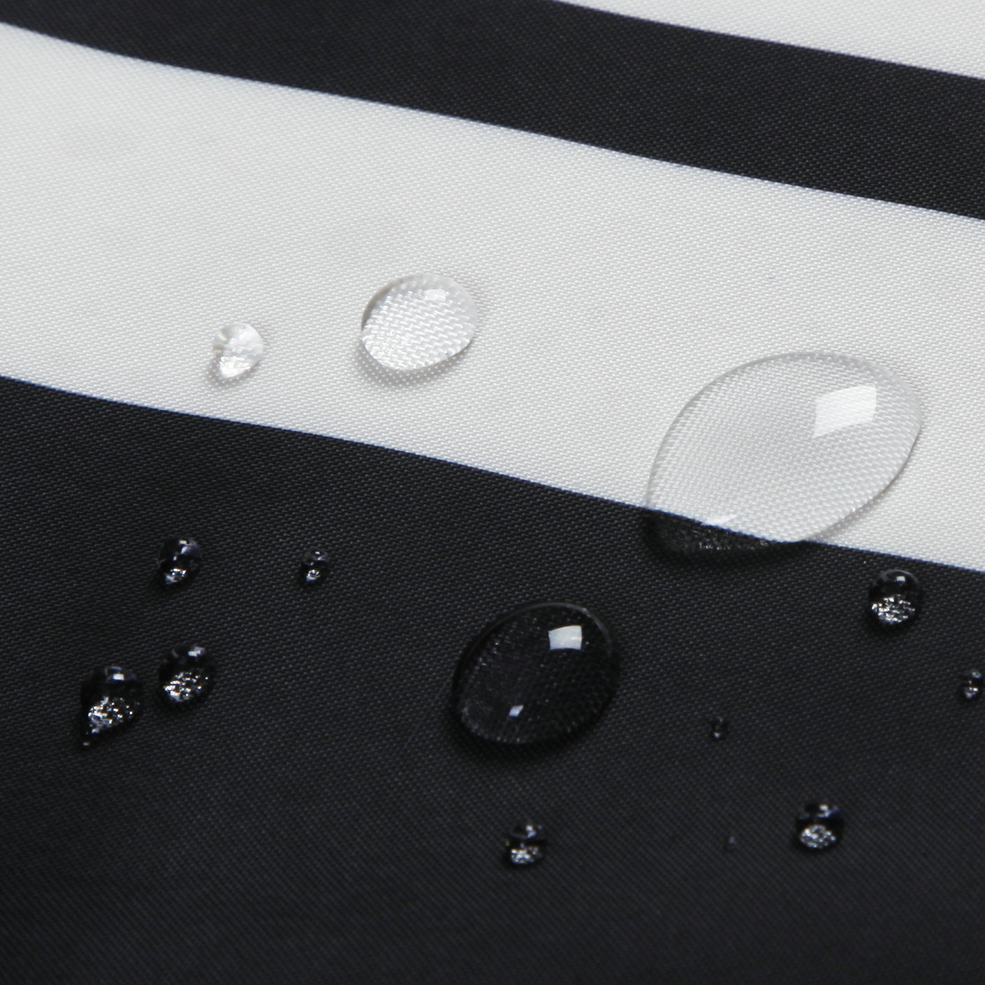 Waterproof Spring Spun Polyester Shower Curtain