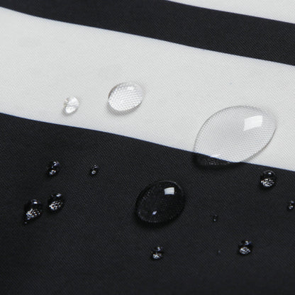 Waterproof Spring Spun Polyester Shower Curtain