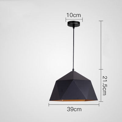 "Colorful Geometric Hanging Lamps | Creative Lighting for Modern Spaces