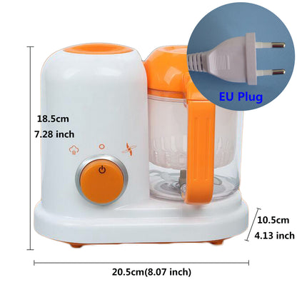 Multi-Function Baby Food Processor & Milk Warmer | Smart Baby Food Maker with Steamer, Blender & Ice Crusher