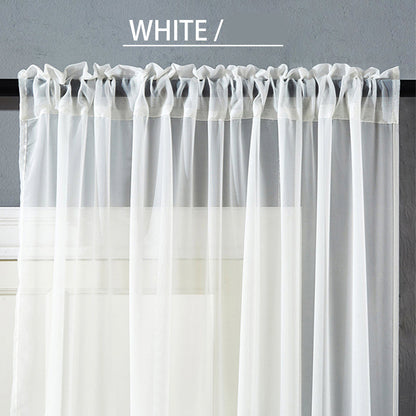 Modern Pure Color Cotton and Linen Window Screen
