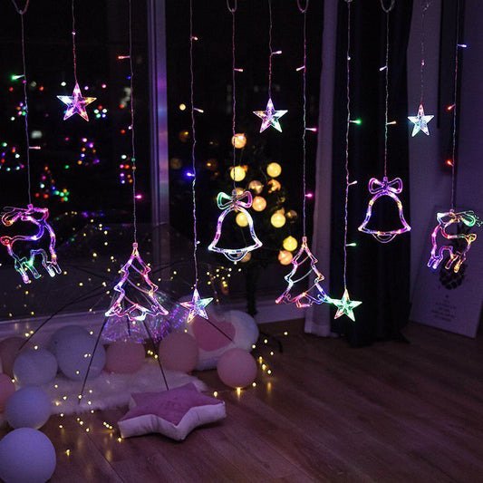 Christmas Pendant Night Light – Festive Decoration with Warm LED Glow