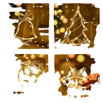 Christmas Pendant Night Light – Festive Decoration with Warm LED Glow