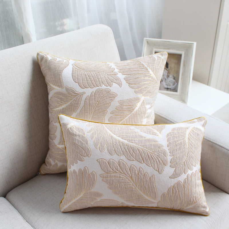 Chenille Jacquard Decorative Throw Pillow - Luxury Cushion