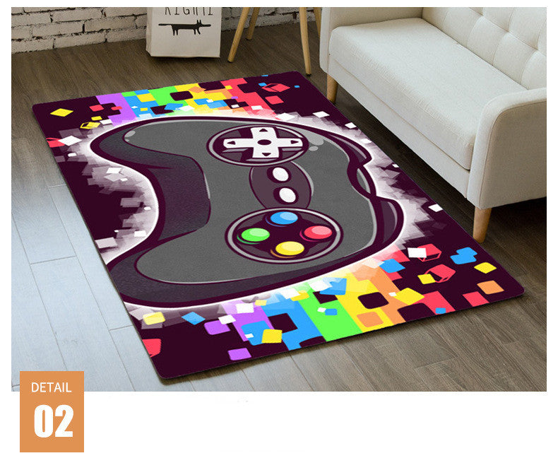 Flannel Starry Floor Mat | Living Room Rug | Home Decor